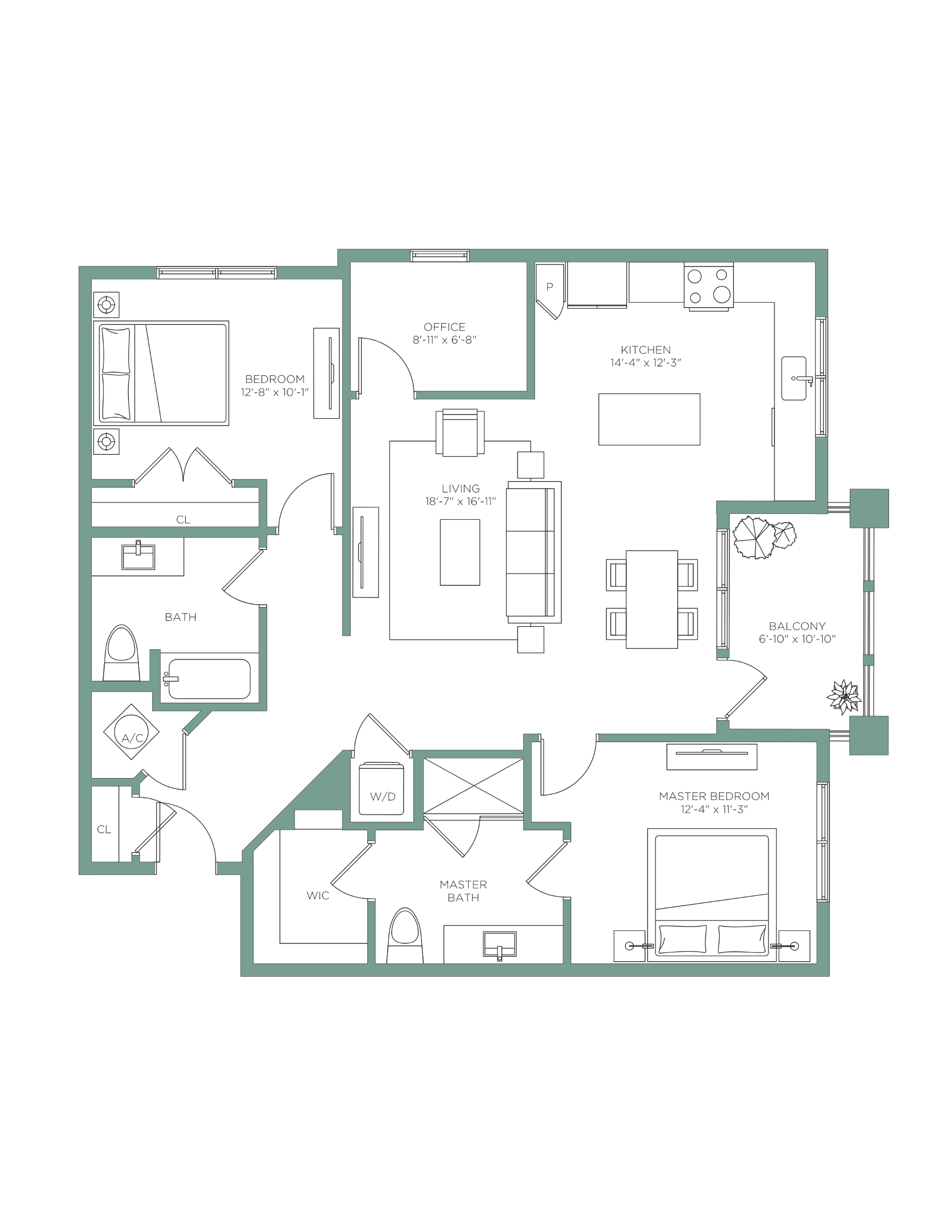 B2 floor plan
